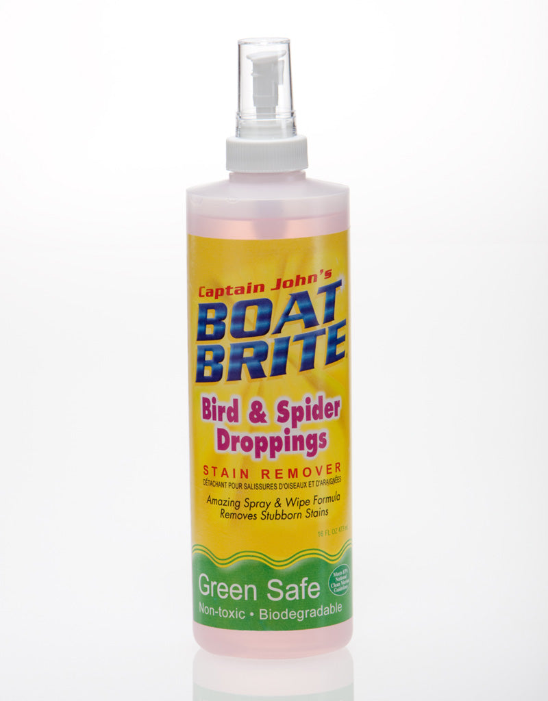 Bird & Spider Poop Stain Remover for Boats