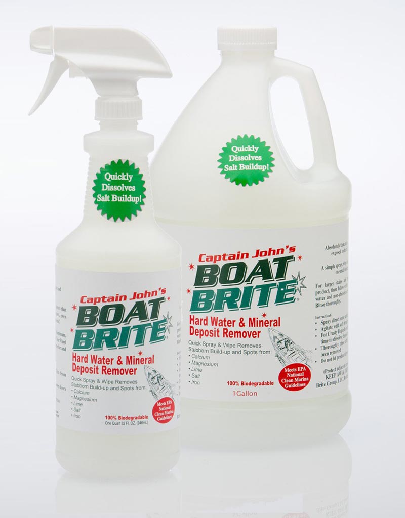 boat hard water spot remover & mineral deposit remover